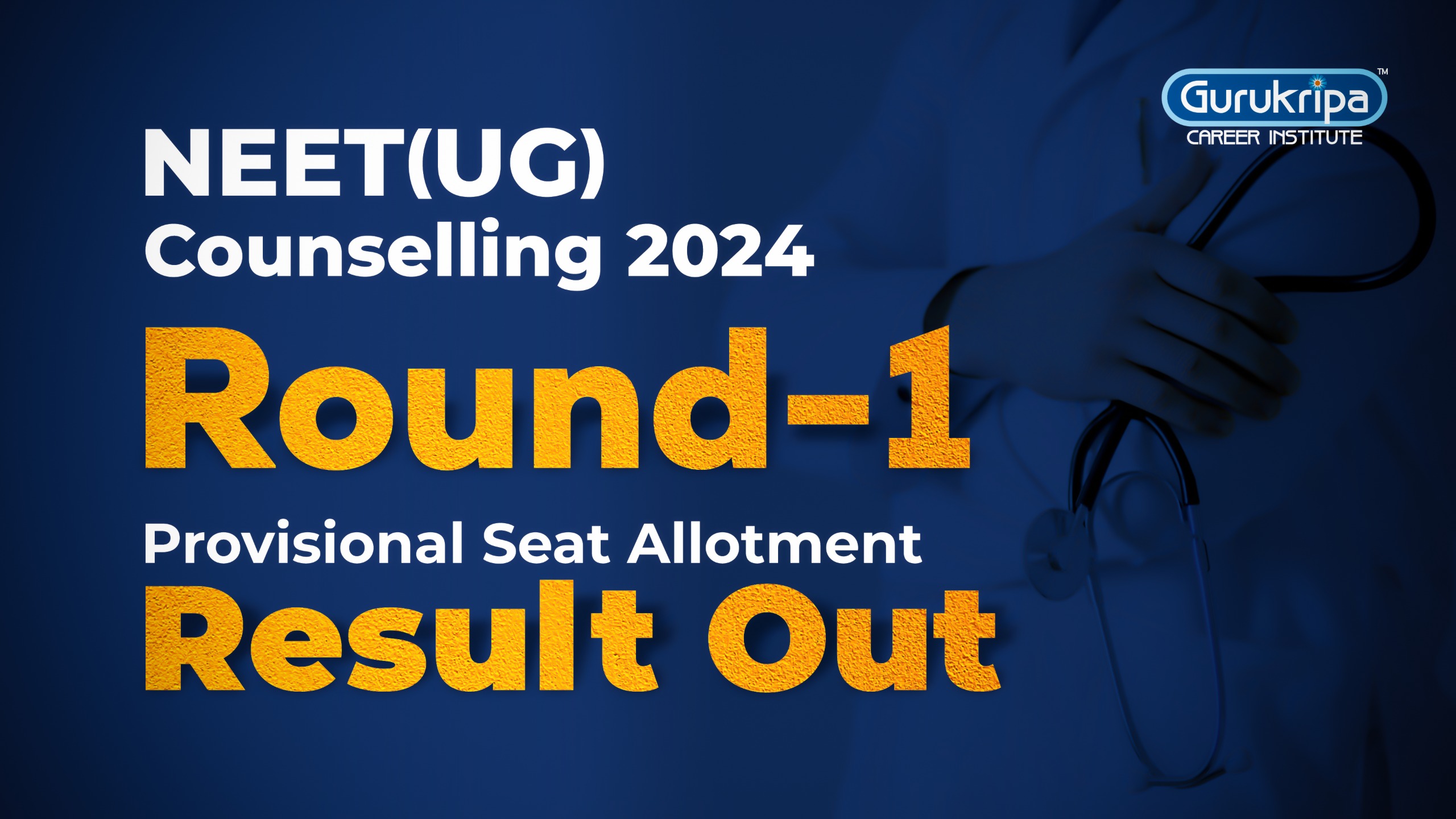 NEET UG Counseling 2024: Round 1 Provisional Seat Allotment Result ...