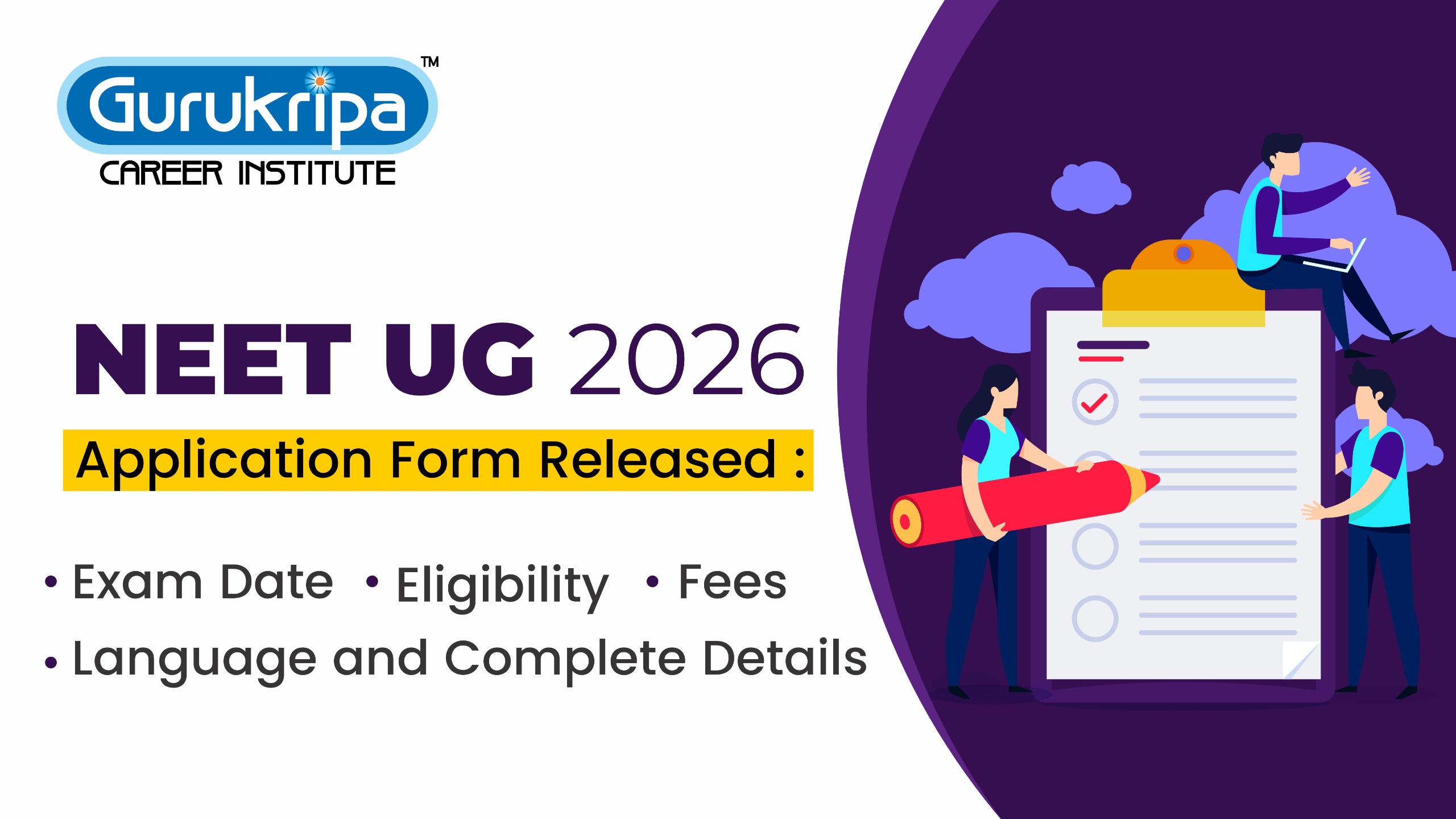 NEET UG 2026 Application Form Released: Exam Date, Eligibility, Fees, Language, and Complete Details